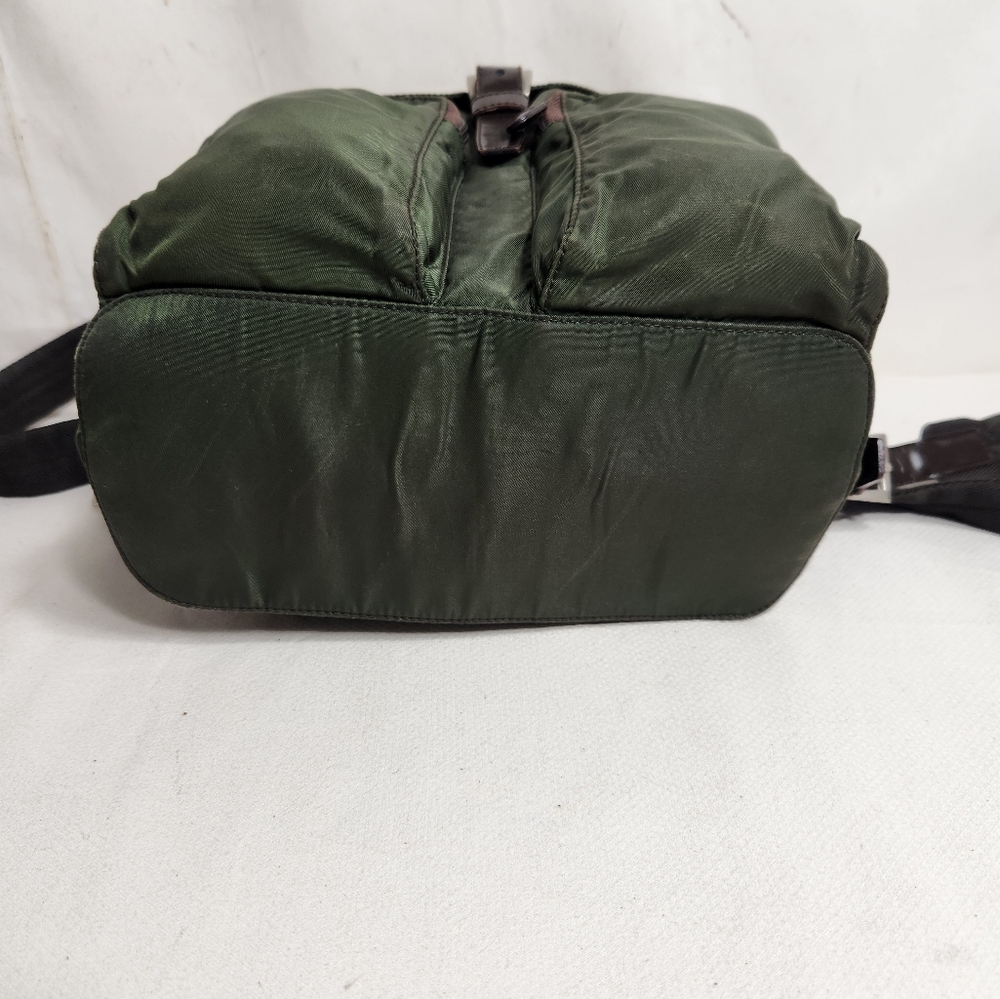 Prada Green Backpack - image 6